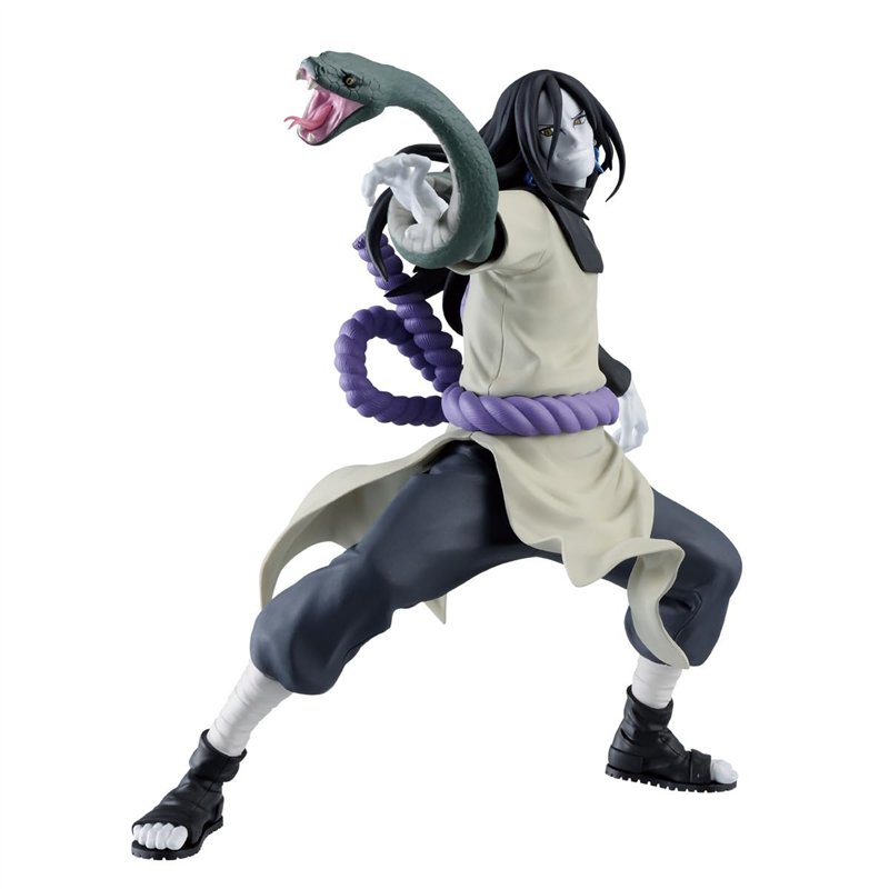 Banpresto Orochimaru Naruto Shippuden Figurine d'action Vibration Stars 15 cm BP89926P Multicolore Figurine à collectionner Idéa