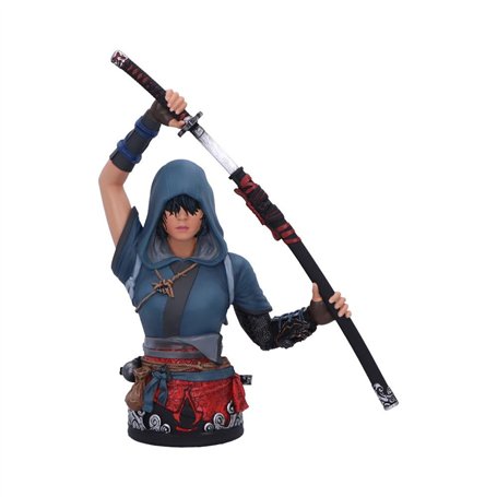 Nemesis Now Assassin's Creed Shadows Figurine Buste Naoe Résine Multicolore 30 cm