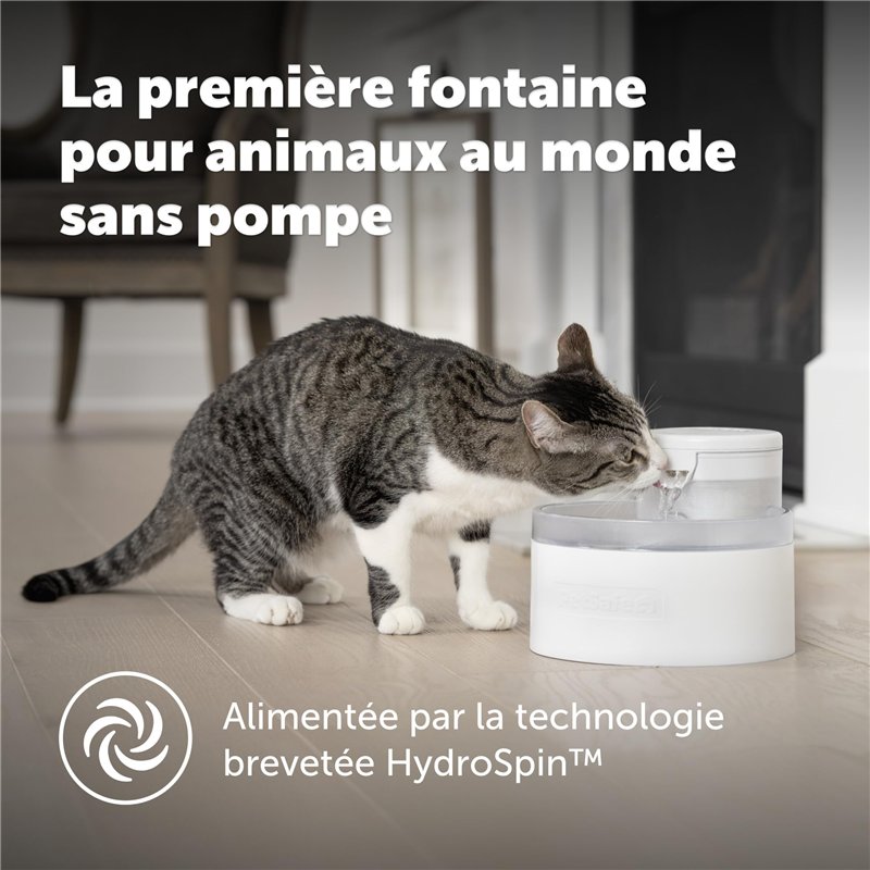 Image secondaire de PetSafe Fontaine à Eau Outlast sans Pompe, 1,7 L, Fontaine à Eau pour Petits Chiens et Chats, Passe au Lave-Vaisselle, Assemblage Facile