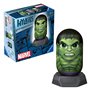 Ravensburger - Puzzle 3D Hylkies - Édition Marvel - Figurine n°22 Hulk - Adultes et Enfants - 54 pièces numérotées à Assembler s
