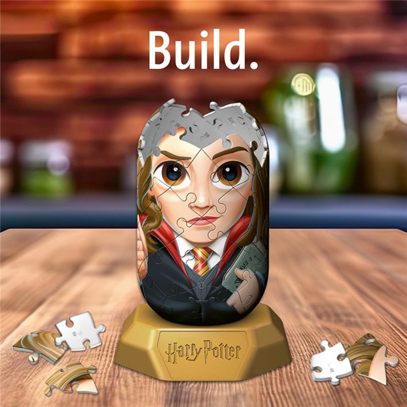 Image secondaire de Ravensburger - Puzzle 3D Hylkies - Édition Harry Potter - Figurine n°14 Hermione Granger - Adultes et Enfants - 54 pièces numéro