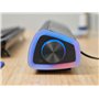 Trust Liro Barre de Son PC 12W, Enceinte PC Stéréo avec Éclairage LED RGB, Connexion Audio 3.5mm, Alimentation USB, Haut Parleur