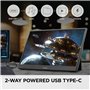 ViewSonic VX1654 Moniteur de Jeu Portable 16 Pouces (1920 x 1080), 144 Hz, 6,5 ms, SuperClear® IPS, Mini HDMI, 2 USB de Type C,