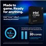Intel® Core™ Ultra 7 265KF processeur pour PC de Bureau 20 cœurs (8 P-Cores + 12 E-Cores) jusqu'à 5,5 GHz