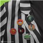 Cinereplicas Beetlejuice - Set de 6 Badges Lenticulaires Beetlejuice - 3,9cm de diamètre - Licence Officielle