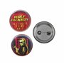 Cinereplicas Beetlejuice - Set de 6 Badges Lenticulaires Beetlejuice - 3,9cm de diamètre - Licence Officielle