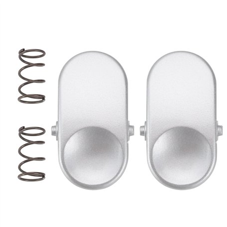 eMagTech Lot de 2 Clips de Déverrouillage de Baguette de Capture à Profil Bas pour Aspirateur Et Pièce de Rechange à Ressort Com