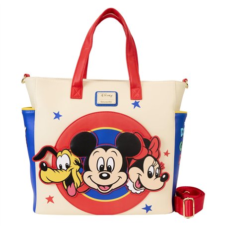 Loungefly Disney Mickey et ses amis Sac à dos convertible et sac fourre-tout