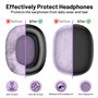 GlasFlength Coque pour Apple Airpods Max, Silicone Souple Protection Housse Casque pour Airpods Max Accessoire Protège Les Écout