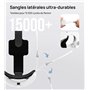 TRANSNOVO Sangle avec Batterie de 10 000 mAh, Compatible avec Quest 3/3S, Zoom à Une Touche, Charge Rapide 18W, Design équilibré