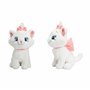 Simba Disney 6315870470 Peluche Classique Refresh Marie 25 cm Convient dès Les Premiers Mois de Vie Blanc