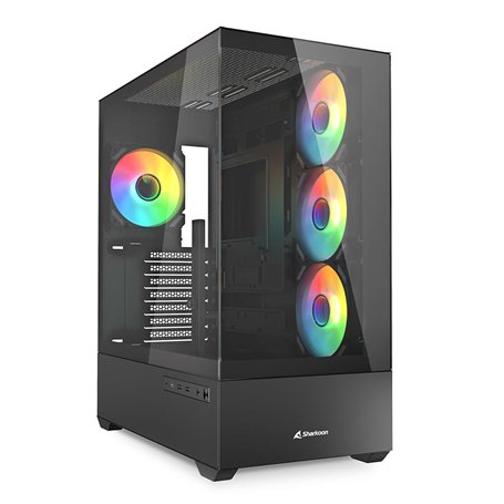 Sharkoon AK6 RGB Boîtier PC ATX Noir