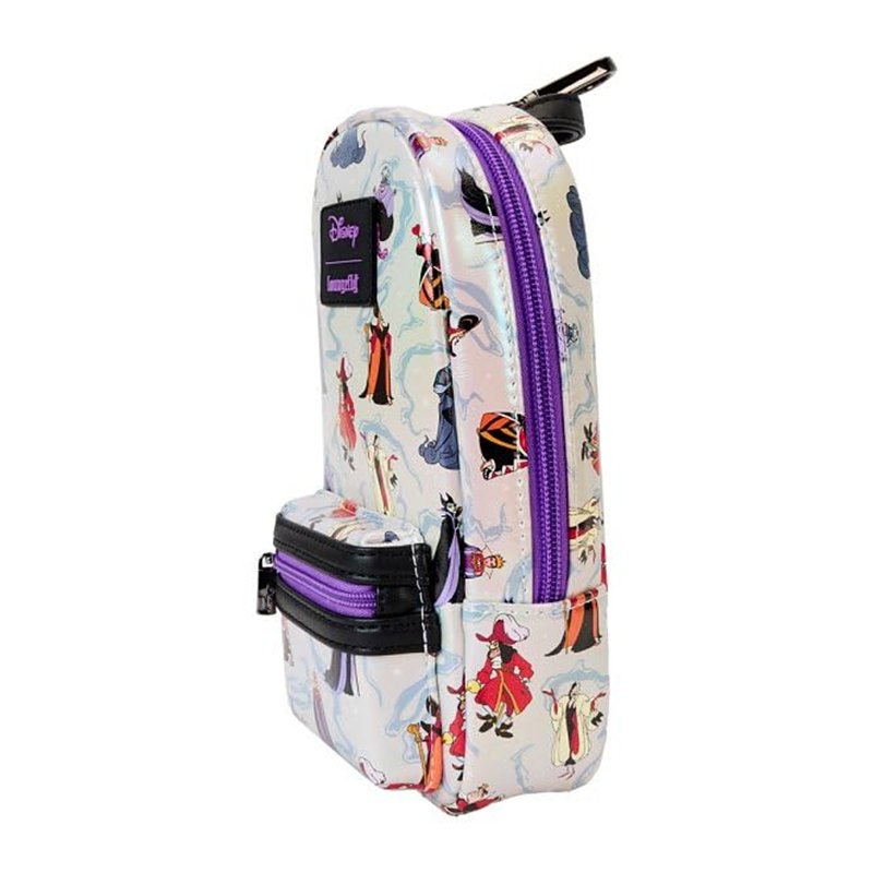 Image secondaire de Loungefly Disney Villains Iridescent Mini Backpack Pencil Case
