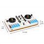 Hercules DJControl Mix Ultra – Contrôleur DJ mobile pour smartphone (iOS/Android)