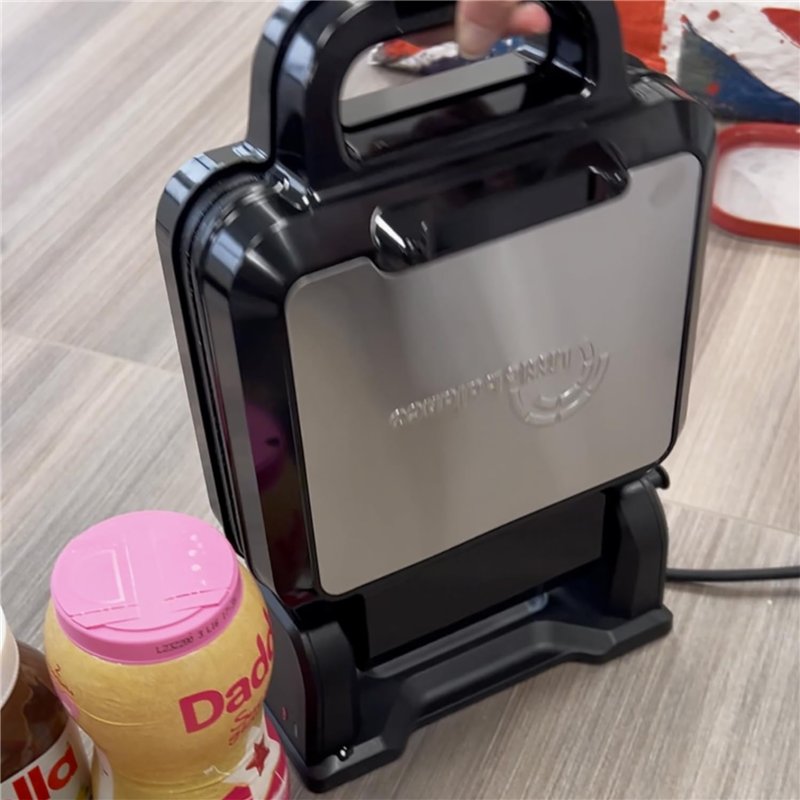 Image secondaire de LITTLE BALANCE 8805 Flip Gaufres, Gaufrier électrique, Gaufrier Rotatif, Socle rotatif, Véritables gaufres belges, Sans PFAS, An