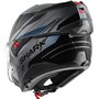 SHARK, Casque Moto Modulable OXO RYDGER Anthracite Blue Black ABK, M