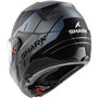 SHARK, Casque Moto Modulable OXO RYDGER Anthracite Blue Black ABK, M