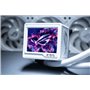 ROG Ryujin III 360 ARGB Extreme White Edition AIO Cooler with Asetek Gen8 V2 Pump; Thickened Magnetic Fans; 3.5" LCD for Hardwar