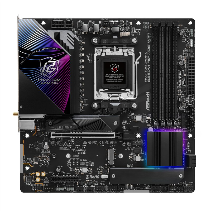 Image secondaire de MB ASRock AMD AM5 B850M Riptide WiFi