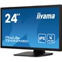 iiyama Prolite T2452MSC-B2AG Écran LED IPS 60,5 cm 23,8" Full HD 10 points Multitouch capacitif HDMI DP USB3.2 7H Revêtement ant