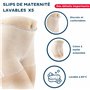 THERMOBABY - PACK Maternité Et Allaitement Complet - Coussin D’Allaitement - Slips De Maternité Lavables - Sachets De Conservati