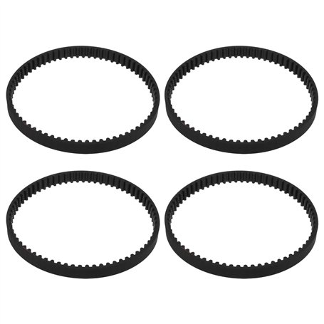 ECSiNG 4pcs Courroies d'aspirateur Compatible avec Shark Rocket HV300 HV301 HV302 HV305 HV308 Série Circonférence 207mm Largeur 
