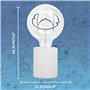 Paladone Ampoule néon LED décorative Disney Stitch - Ampoule en verre E27, cadeau de collection Lilo & Stitch sous licence offic