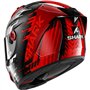 SHARK, Casque Moto Intégral Aeron Edgy Carbon Red Chrome DRU, XS
