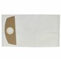 vhbw 10x Sacs remplacement pour Metabo 4061792200883, 630164000 pour aspirateur - microfibre non tissée, 36cm x 20cm blanc
