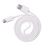 PHONILLICO Cable compatible avec enceinte Sonos One SL/Sonos Roam [PACK 2] USB TYPE USB-C Blanc 1 Mètre