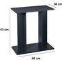 Meuble pour aquarium 60 cm noir - Ciano Noir