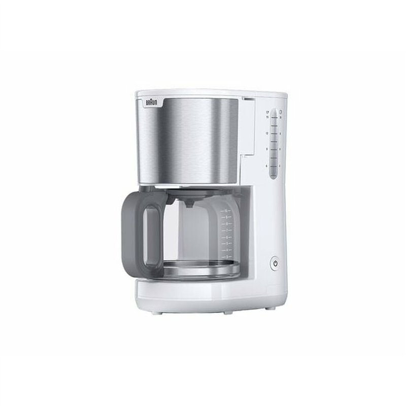 Cafetière goutte à goutte Braun KF1500WH Blanc 1000 W 10 Tasses 15 Tasses