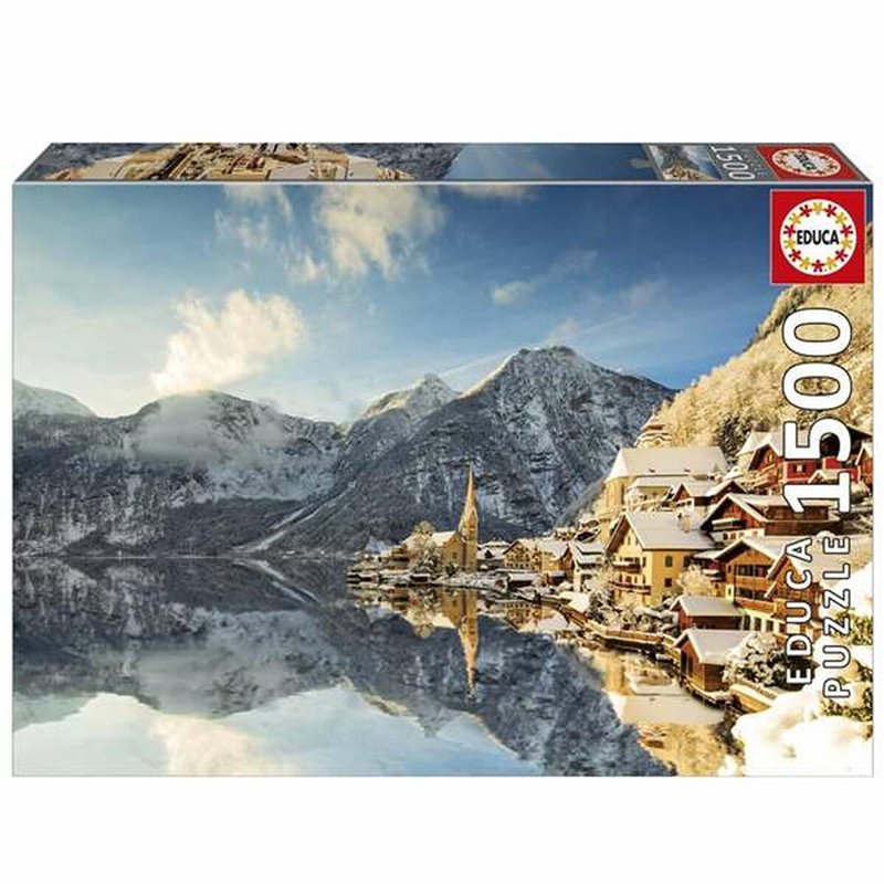 Image secondaire de Puzzle Educa Winter in Hallstatt, Austria