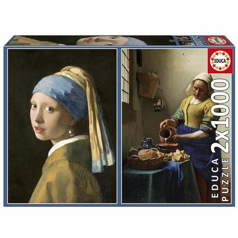 Image secondaire de Puzzle Educa Vermeer (2 Unités)