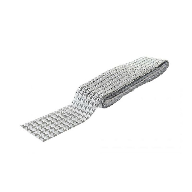 Guirlande de Noël DKD Home Decor Doré Argenté PVC 300 x 5 x 0,1 cm