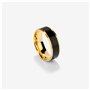 Bague Homme Radiant RH000137-22 22 Noir Doré