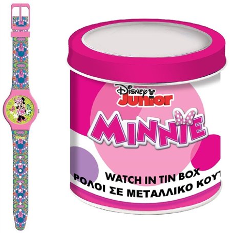 Montre Enfant Minnie Mouse MINNIE  - TIN BOX Ø 33 mm