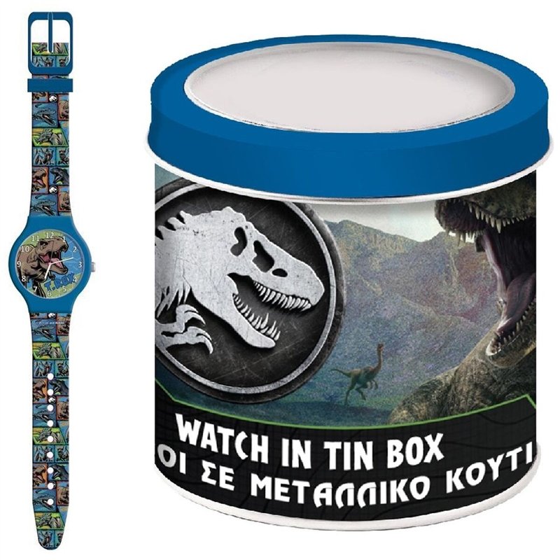 Montre Enfant Jurassic Park 000570996 - TIN BOX (Ø 33 mm)