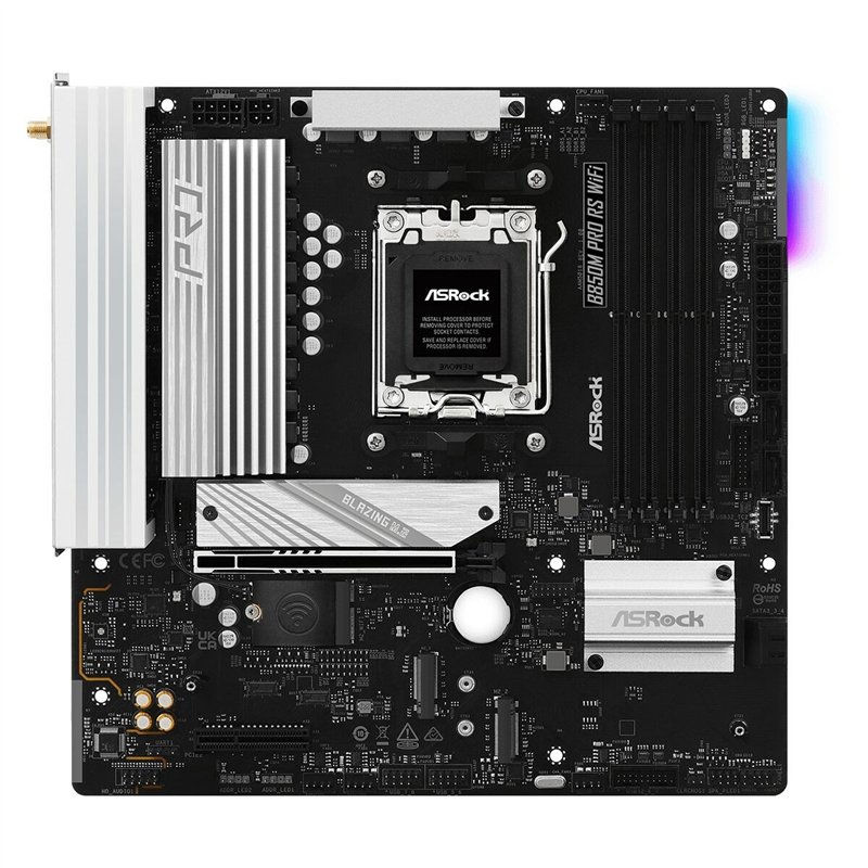 Carte Mère ASRock B850M Pro RS WiFi Intel Wi-Fi 6 AMD AM5