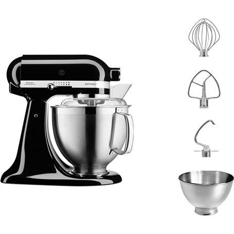 Robot culinaire KitchenAid 5KSM185PSEOB Noir 300 W 4,8 L