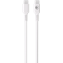 Câble Tissé USB C / USB C 5A 2m PD 100W Blanc Bigben