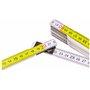 Stanley 0-35-458 Mesure pliante 2 m x 17 mm en bois Blanc/Jaune