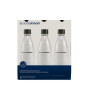 SodaStream Bouteilles fusionnées pour gazéificateur Source, Play, Power, Spirit, Fizzi, 1 litre, lot de 3 (3 x 1 L)