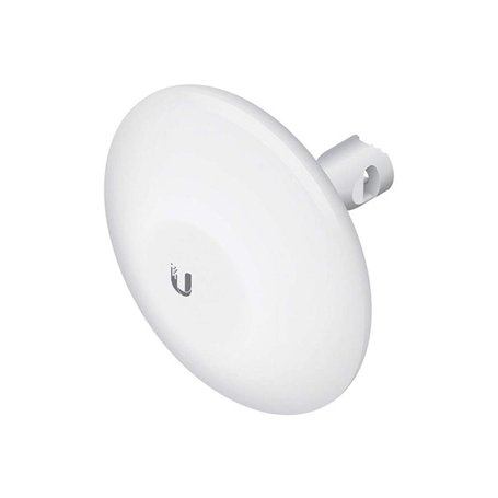 Ubiquiti Networks NanoBeam M5 16dBi antenne - Antennes (16 dBi, Double-polarisation, Mur, Blanc, FCC, IC, CE, 24V)