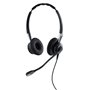 Jabra B2B BIZ 2400 II Duo USB NOUVELLE GENERATION Microsoft Mic. 82 E-STD, Antibruit, Certifié Microsoft noir 18,3 x 14,2 x 5,5 
