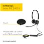 Jabra B2B BIZ 2400 II Duo USB NOUVELLE GENERATION Microsoft Mic. 82 E-STD, Antibruit, Certifié Microsoft noir 18,3 x 14,2 x 5,5 