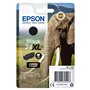 Epson 24XL Eléphant Noir, Cartouche d'encre d'origine XL Haute capacité, XP-55 XP-750 XP-760 XP-850 XP-860 XP-950 XP-960 XP-970