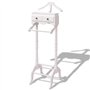 vidaXL Bois Portant à Vêtements avec Armoire Stockage Costume Robe Chambre