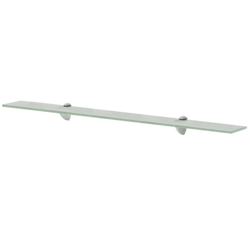 vidaXL Étagère Murale pour Salon Chambre Salle de Bain Verre 90x10 cm 8 mm
