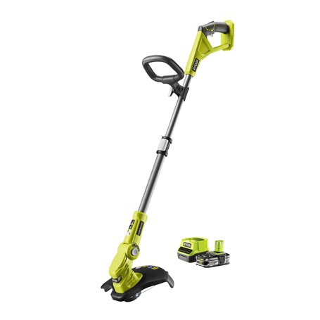 Ryobi RLT183225F Débroussailleuse 18 V Largeur de coupe 25-30 cm Avec manche télescopique, batterie de 2,5 Ah et chargeur